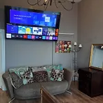 Balcony, Sea View Apartment Next To Port With Parking